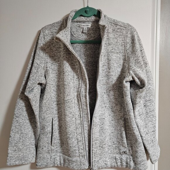Calvin Klein Zip Up Fleece - Women's Size Large - Picture 4 of 8